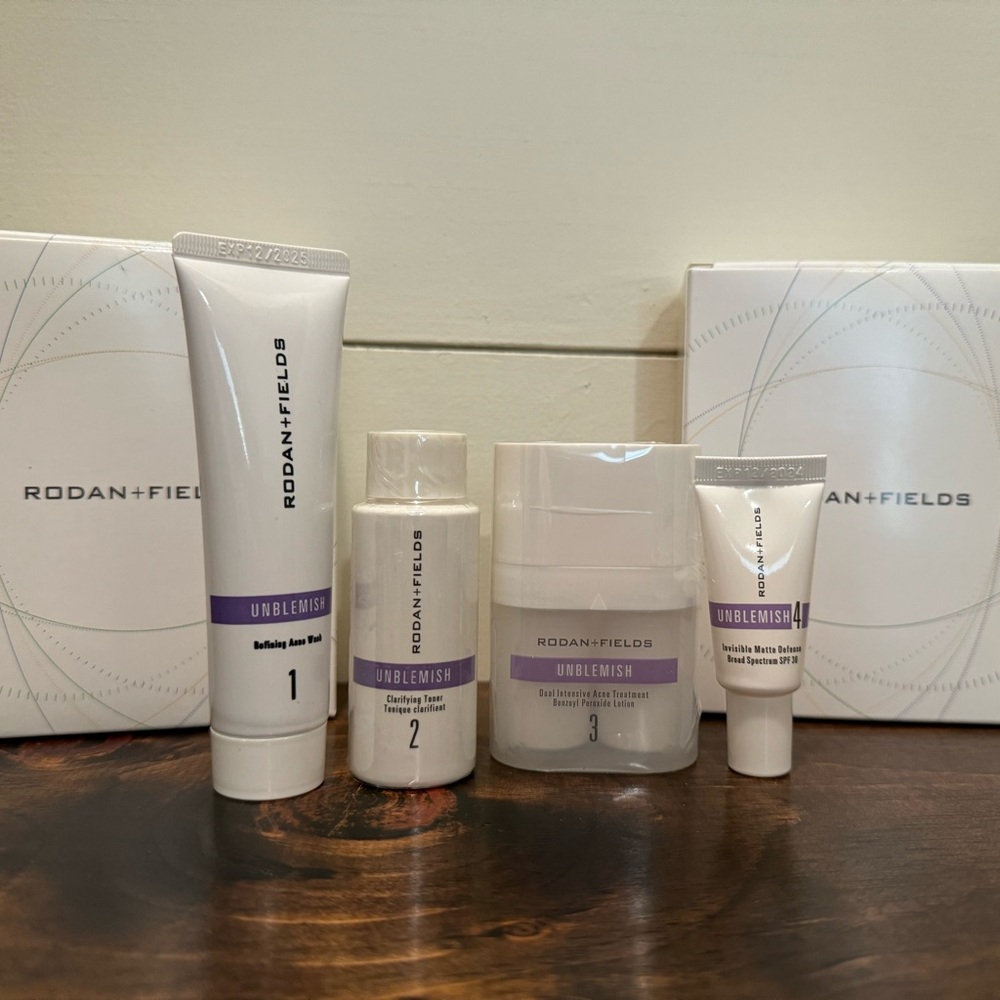 New Rodan + Fields Travel Sized Unblemish Regimen
